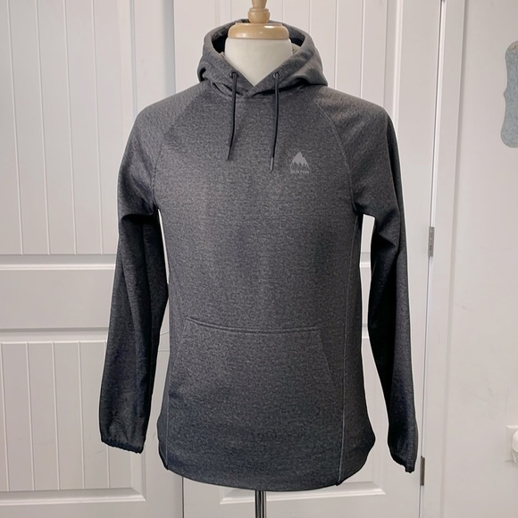 Burton Other - Men's Burton Crown Weatherproof Pullover Fleece - Black Heather - XSmall